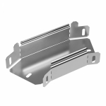 Угол д/листового кабель.лотка 45° горизонтальн. без соединит. разъема нержавеющая сталь серый ПРОМРУКАВ Угол д/листового кабель.лотка 45° горизонтальн. без соединит. разъема нержавеющая сталь серый ПРОМРУКАВ