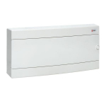 Щит распределительный навесной "Unix" белая дверь 1х24 модулей IP40 EKF PROxima