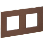 Рамка 2гн металл шоколад SK-F32Br SKANDY IEK (1/10/100)