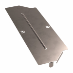 Крышка переходника симметричного Стандарт INOX (AISI 409) 500х400 Промрукав Крышка переходника симметричного Стандарт INOX (AISI 409) 500х400 Промрукав