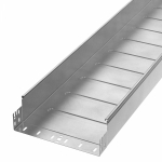 Лоток неперфорированный Профи INOX (AISI 304) 300х100х3000 (1,0 мм) (6 м/уп) Промрукав