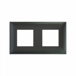 Рамка цвет сине-зеленый глянцевый, пластик горизонт. и вертик., DKC