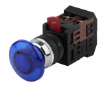 ЭРА Кнопка AEА-22 "Грибок" синий d22мм 1з+1р (10/400/3200) ЭРА Кнопка AEА-22 "Грибок" синий d22мм 1з+1р (10/400/3200)