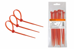 Хомуты нейлоновые 2,5х150мм (красный) (25 штук) TDM Хомуты нейлоновые 2,5х150мм (красный) (25 штук) TDM