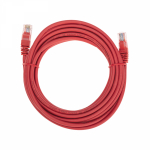 Патч-корд U/UTP REXANT категория 5e, RJ45-RJ45, неэкранированный, 26AWG, LSZH, красный, 5 м