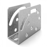 Поворотно-потолочный держатель, толщ. 2,0 мм, гор. цинк Поворотно-потолочный держатель, толщ. 2,0 мм, гор. цинк