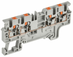 Колодка клеммная CP-MC 4 вывода 2,5мм2 серая IEK Колодка клеммная CP-MC 4 вывода 2,5мм2 серая IEK