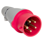 Вилка силовая переносная ССИ-025 3Р+РЕ+N 32А 380В красный IP44 EKF PROXIMA Вилка силовая переносная ССИ-025 3Р+РЕ+N 32А 380В красный IP44 EKF PROXIMA