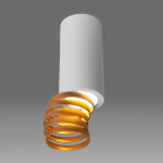 DLN102 GU10 белый/золото