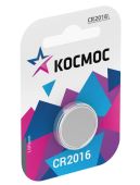 Элемент питания CR 2016 КОСМОС (1/12/576) Элемент питания CR 2016 КОСМОС (1/12/576)