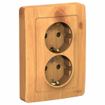 Розетка 2гн с З/К с/у ясень 16А Blanca Systeme Electric (1/12) Розетка 2гн с З/К с/у ясень 16А Blanca Systeme Electric (1/12)