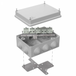 Коробка огнестойкая для о/п 40-0310-FR6.0-10 Е15-Е120 RAL7035 150х110х70 (6 шт/кор) Промрукав