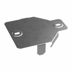 Крышка переходника симметричного Стандарт INOX (AISI 304) 100х50 Промрукав Крышка переходника симметричного Стандарт INOX (AISI 304) 100х50 Промрукав