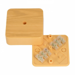 Коробка разветвительная КМР-030-030кг (75х75х25) с клеммником светл. дер. EKF Коробка разветвительная КМР-030-030кг (75х75х25) с клеммником светл. дер. EKF