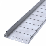 Лоток неперфорированный Профи INOX (AISI 316) 300х50х6000 (1,0 мм) (12 м/уп) Промрукав