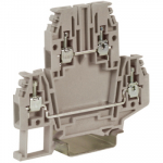 DBC.2GR, проходной зажим серый 2 уровня 2,5 кв.мм DBC.2GR, проходной зажим серый 2 уровня 2,5 кв.мм