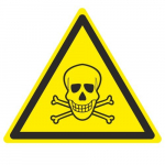 Знак W 03 "Опасно. Ядовитые вещества" 200х200х200 мм, пленка самоклеящаяся ГОСТ Р 12.4.026-2001 EKF Знак W 03 "Опасно. Ядовитые вещества" 200х200х200 мм, пленка самоклеящаяся ГОСТ Р 12.4.026-2001 EKF