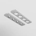 Комплектующие для встраиваемой трековой системы Accessories for tracks Exility С Комплектующие для встраиваемой трековой системы Accessories for tracks Exility С