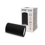 Светильник Gauss Basic, накладной, под лампу GU5.3, черный 1/20/60