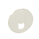 Лицевая панель - Программа Celiane - телефонные розетки Кат. № 0 673 40/41 - слоновая кость