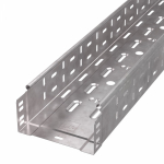 Лоток кабельный листовой 3000x150x80 сталь с перфорированной боковой стенкой толщ.1мм ПРОМРУКАВ Лоток кабельный листовой 3000x150x80 сталь с перфорированной боковой стенкой толщ.1мм ПРОМРУКАВ