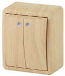 Выключатель 2кл с подсв о/у сосна IP20 11-1205-11 Эксперт ЭРА (1/16/160) Выключатель 2кл с подсв о/у сосна IP20 11-1205-11 Эксперт ЭРА (1/16/160)