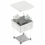 Коробка огнестойкая для о/п двухкомпонентная 60-0300-FR10.0-4 Е15-Е120 RAL9003 100х100х50 (14 шт/уп) Промрукав Коробка огнестойкая для о/п двухкомпонентная 60-0300-FR10.0-4 Е15-Е120 RAL9003 100х100х50 (14 шт/уп) Промрукав