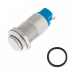 Кнопка антивандальная Ø12 Б/Фикс (2с) (ON)-OFF выпуклая (1шт/упак) REXANT (1/10/10)