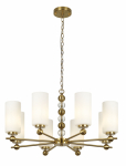 Люстра Rivoli Antonella 3181-310 8 х Е27 40 Вт модерн Люстра Rivoli Antonella 3181-310 8 х Е27 40 Вт модерн