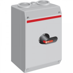 Выключатель-разъединитель в корпусе 4p 125А 690В с рукояткой поворотной сервисный, IP65 ABB Выключатель-разъединитель в корпусе 4p 125А 690В с рукояткой поворотной сервисный, IP65 ABB