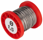 Припой ЭРА для пайки ПОС 61 проволока Ø 1.5 мм катушка 100 гр Припой ЭРА для пайки ПОС 61 проволока Ø 1.5 мм катушка 100 гр