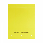 Маркировка для светосигнальной арматуры плоская без надписи/печати цвет желтый DKC (ДКС) Mark