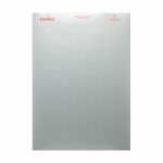 Табличка маркировочная, полиэстер 27х15мм. металик