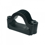 Кабельный хомут профильный трехжильный 40-60 мм, пластик