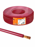 Провод ПуГВ 1х2,5 ГОСТ (100м), красный TDM Провод ПуГВ 1х2,5 ГОСТ (100м), красный TDM
