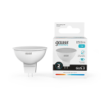 Лампа светодиод 11Вт GU5,3 4100К 850Лм MR16 Gauss Elementary (1/10/100) Лампа светодиод 11Вт GU5,3 4100К 850Лм MR16 Gauss Elementary (1/10/100)