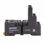 Релейный разъем на DIN-рейку Винтовое соединение 8штырьков DKC (ДКС) Релейный разъем на DIN-рейку Винтовое соединение 8штырьков DKC (ДКС)