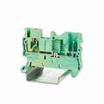 Клемма заземляющая 1уровней 48.6мм на DIN-рейку ширина ячейки5.2 без торцевой изолирующей пластины DKC (ДКС) Клемма заземляющая 1уровней 48.6мм на DIN-рейку ширина ячейки5.2 без торцевой изолирующей пластины DKC (ДКС)