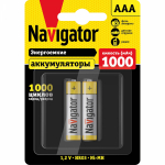Аккумулятор Navigator 94 462 NHR-1000-HR03-BP2 (20/100) Аккумулятор Navigator 94 462 NHR-1000-HR03-BP2 (20/100)
