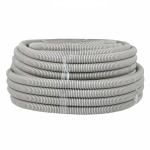 Труба гофрированная d32 ПВХ серая с зондом EKF (50) Труба гофрированная d32 ПВХ серая с зондом EKF (50)