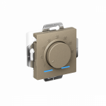 Терморегулятор теплого пола с датчиком с/у шампань механизм AtlasDesign Systeme Electric