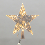 Светодиодная фигура на елку Звезда 22см, цвет свечения теплый белый, постоянное свечение, 230В NEON-NIGHT