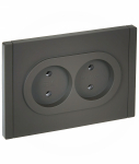 Розетка 2гн без З/К с/у серый безвинт.клем 10А FP326 FORTE&PIANO IEK (1/10/100) Розетка 2гн без З/К с/у серый безвинт.клем 10А FP326 FORTE&PIANO IEK (1/10/100)