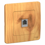 Розетка 1гн ТФ RJ11 с/у ясень Blanca Systeme Electric Розетка 1гн ТФ RJ11 с/у ясень Blanca Systeme Electric