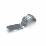 Скоба металлическая однолапковая СМО d14-15 мм для монтажного пистолета (без отверстий) (100 шт/уп) Промрукав