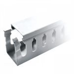Кабель-канал 25х25 сер перфорированный ВхШ EKF (1/100) Кабель-канал 25х25 сер перфорированный ВхШ EKF (1/100)
