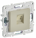 Розетка 1гн комп RJ45 с/у крем кат.5E механизм SK-K01B SKANDY IEK (1/10/100)