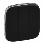 Лицевая панель выключателя 3кл с/у антрацит Valena Life, Allure Legrand (1/10) Лицевая панель выключателя 3кл с/у антрацит Valena Life, Allure Legrand (1/10)