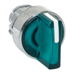 Исполнительный механизм переключателя ХB4 зеленый на 3 положения возвратный без фиксации, с подсветкой с короткой ручк IP65 EKF Исполнительный механизм переключателя ХB4 зеленый на 3 положения возвратный без фиксации, с подсветкой с короткой ручк IP65 EKF