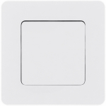 Выключатель 1кл кнопочный с/у белый механизм INSPIRIA Legrand (1/10/100)